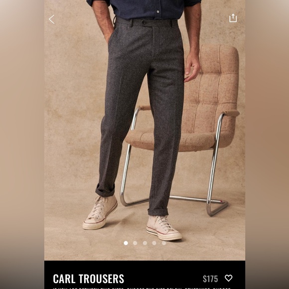 Sezane/Octobre Carl Trouser - Picture 1 of 6